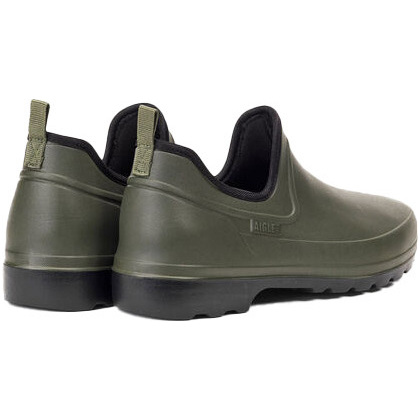 Aigle Mens Taden Plus 2 Clogs NB5616 - Kaki / Noir